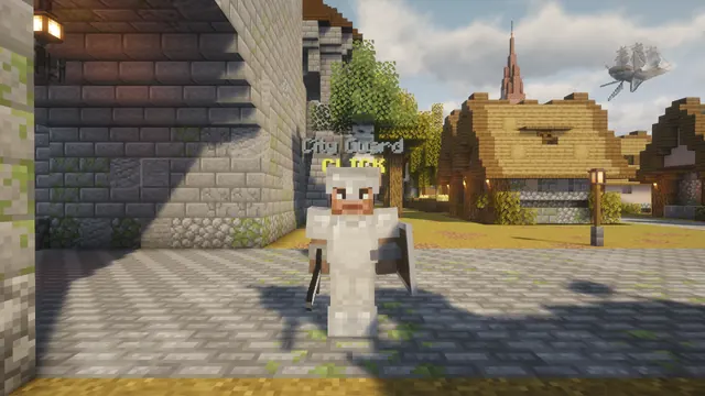 A city guard at the gate