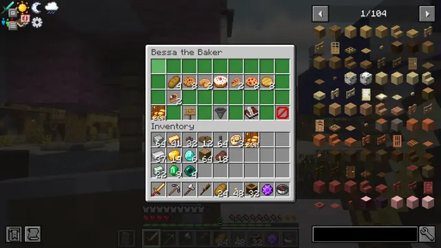 Bessa the Baker's stall